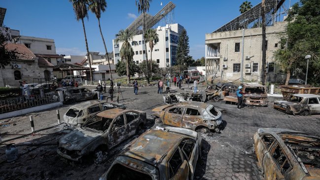 ONU confirmó que cuatro hospitales en Gaza se encuentran rodeados por el Ejército israelí