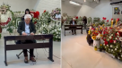 El homenaje de Roberto Bravo en la despedida de Joan Jara El homenaje de Roberto Bravo en la despedida de Joan Jara