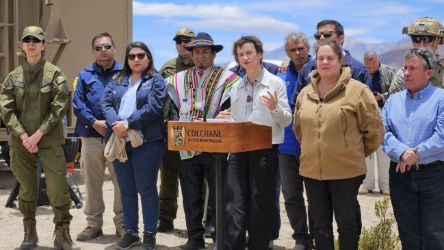 Tohá inauguró los puestos de Observación Fronteriza Móvil en Colchane