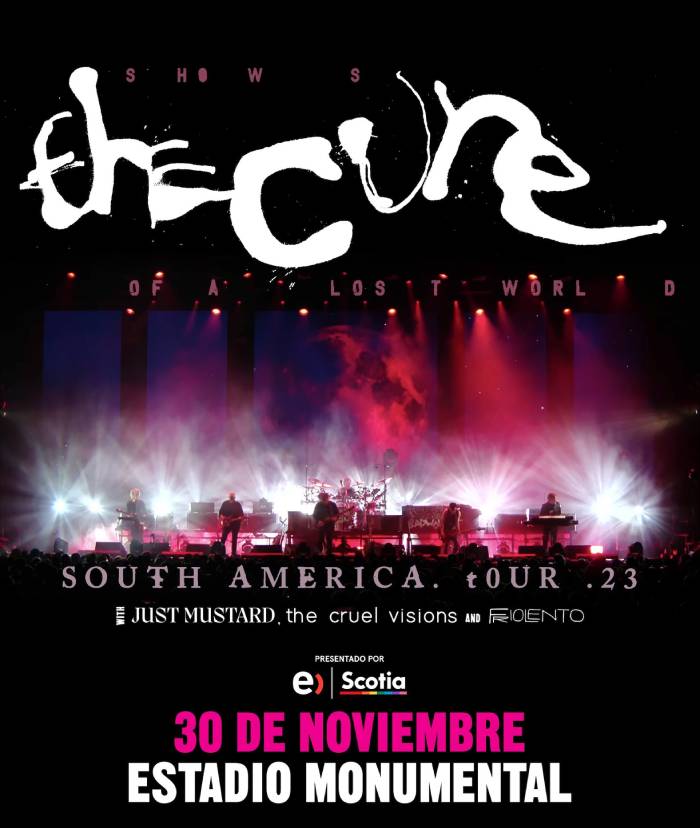 the cure se presenta en chile este 2023