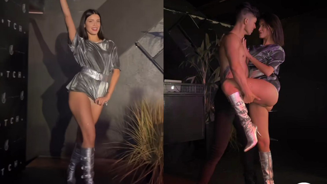 Coni Capelli se lució con atrevido baile en su primer evento discotequero Coni Capelli se lució con atrevido baile en su primer evento discotequero