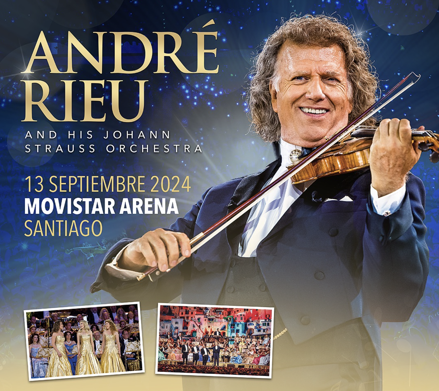 André Rieu en Chile en 2024