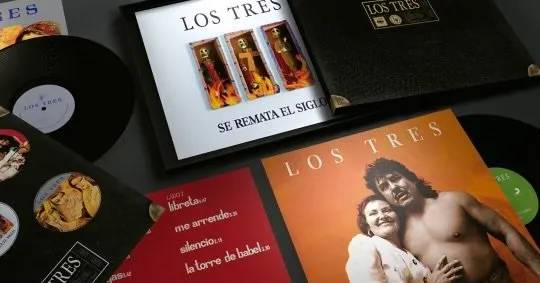 el box set de vinilos de los tres