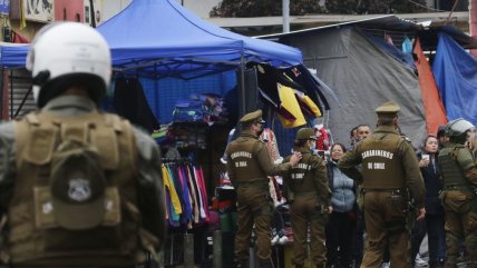   Gobierno anunció operativos contra el comercio ambulante tras incidentes en Estación Central 