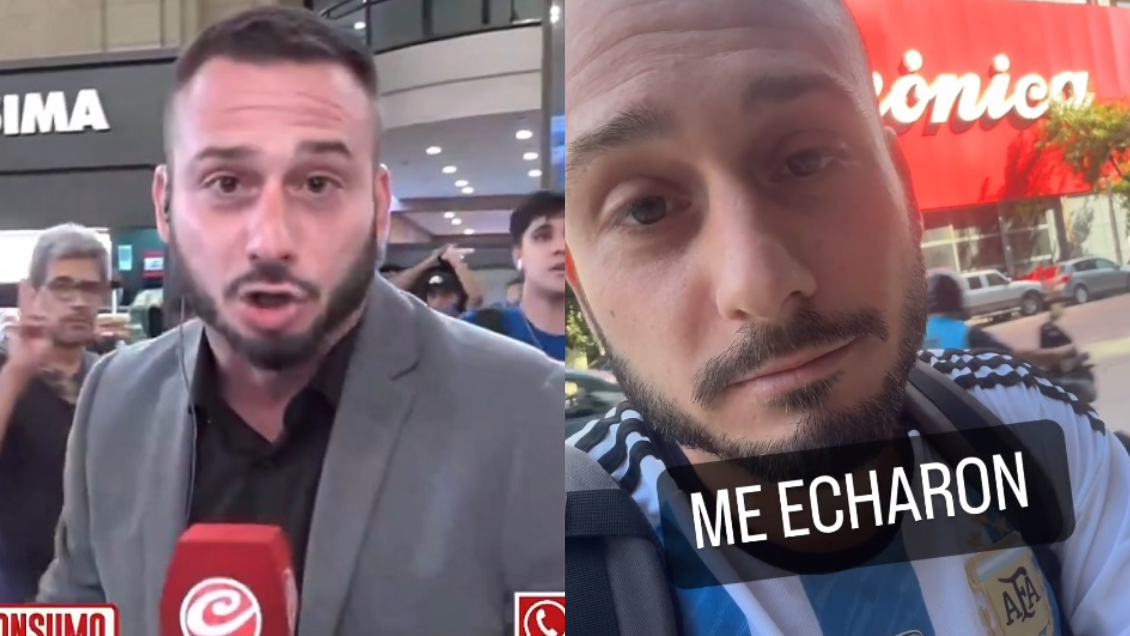 Despiden a periodista argentino que estalló en vivo contra su precariedad laboral Despiden a periodista argentino que estalló en vivo contra su precariedad laboral