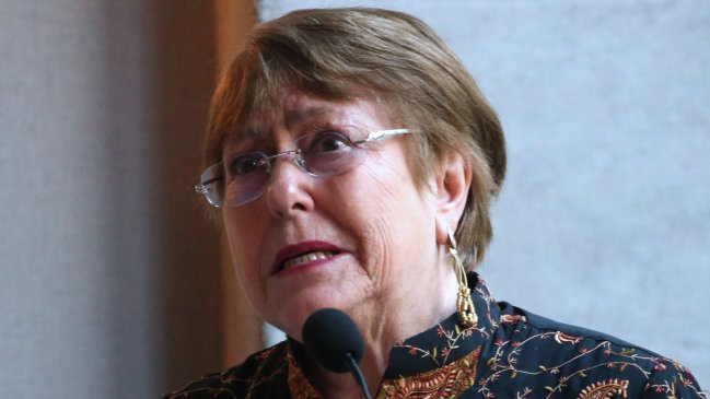   Bachelet pidió 