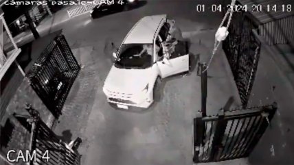   Conductor frustró portonazo en Puente Alto 