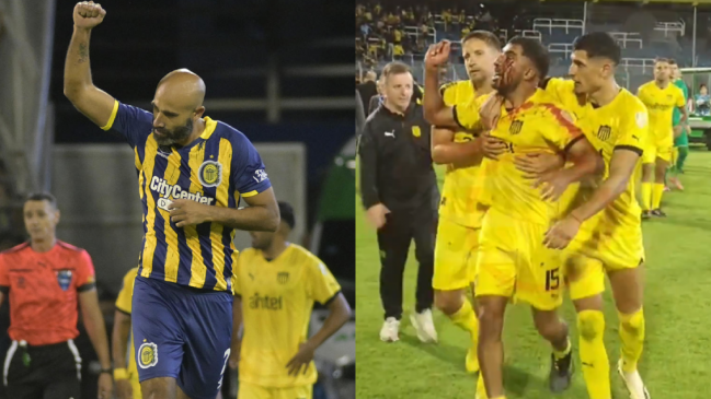   Terminó con proyectiles a Peñarol: Rosario Central ganó en su estreno de Libertadores 