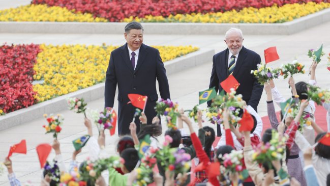  Brasil celebra medio siglo de relaciones con China 