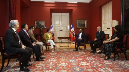   Presidente Boric recibió a la nueva mesa directiva de la Cámara Baja 