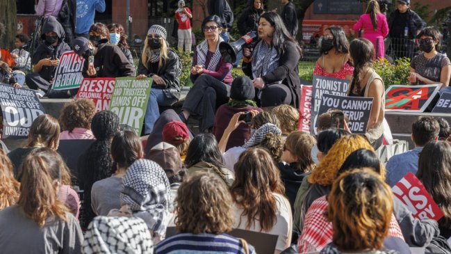   Crecientes protestas propalestinas en las universidades de EEUU dividen a los demócratas 
