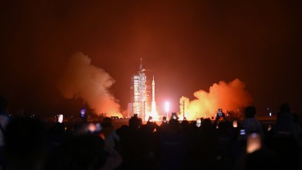   Taikonautas parten rumbo a la Estación Espacial China 
