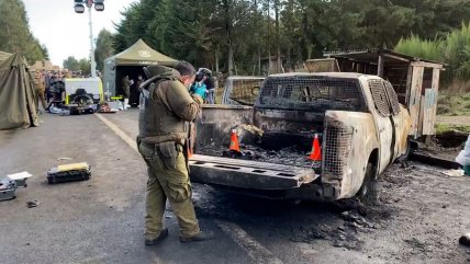   Patrulla no alcanzó a avisar de la emboscada: Carabineros se enteró por Bomberos 