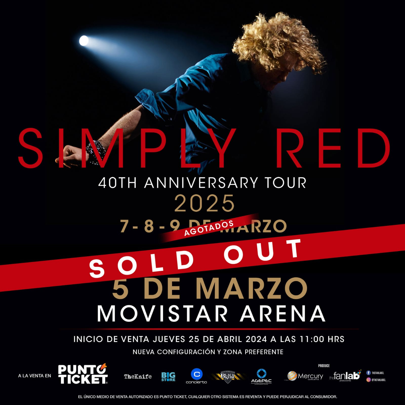 Simply Red en Chile 2025