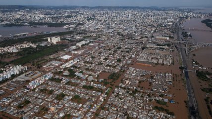  Inundaciones causadas por las fuertes lluvias en el sur de Brasil dejan más de 80 muertos  