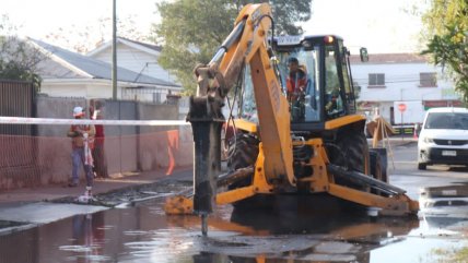  La Cisterna demandará a Aguas Andinas por colapso del alcantarillado  