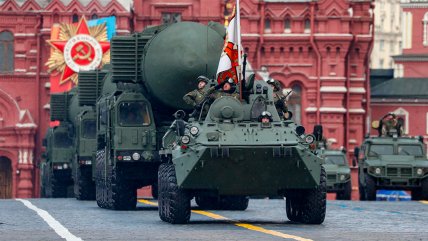   Putin exhibió sus misiles en el desfile del Día de la Victoria 