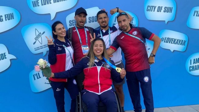 Katherine Wollermann ganó medalla de oro en el Mundial de Paracanotaje