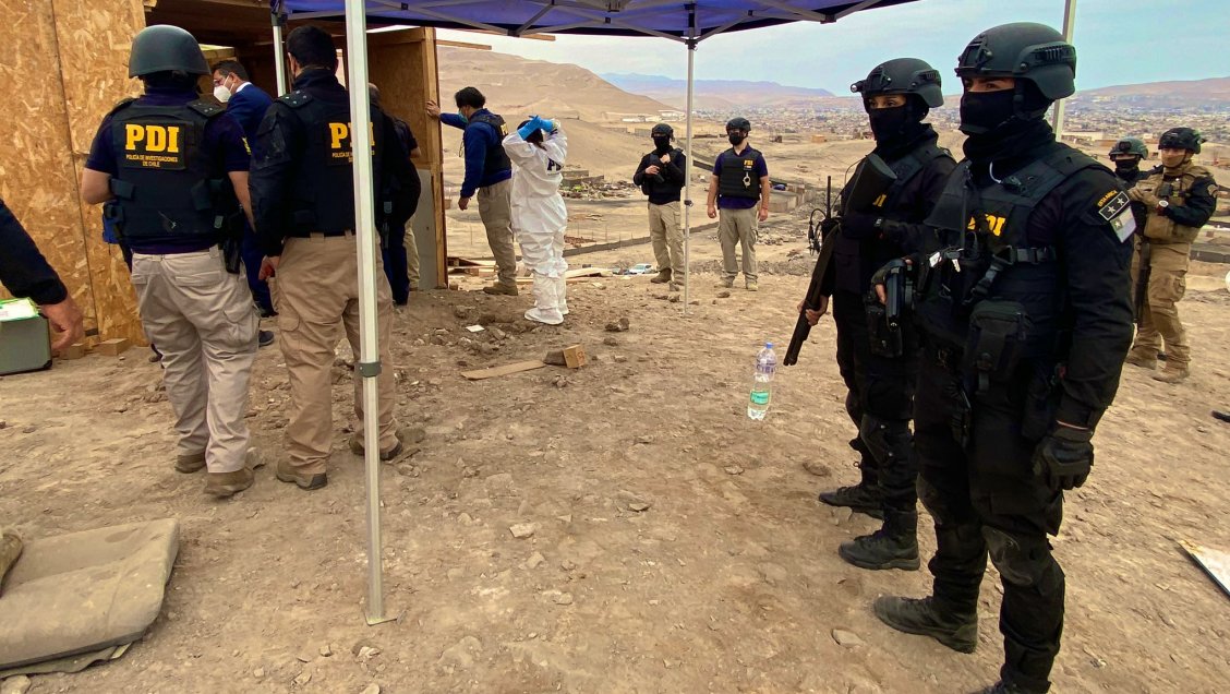 Fiscal y operativos contra el Tren de Aragua en Arica: 