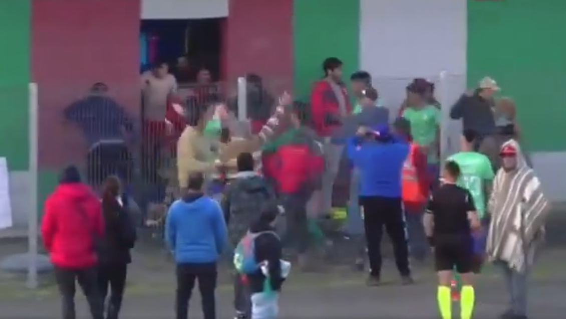 DT de Cabrero fue detenido por brutal agresión al presidente de Valdivia DT de Cabrero fue detenido por brutal agresión al presidente de Valdivia
