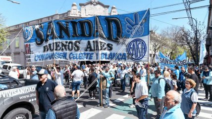   Argentina: Trabajadores de la salud anuncian 