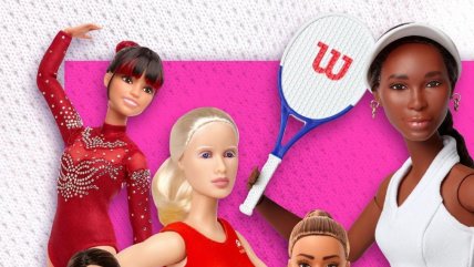   Con Venus Williams incluida: Barbie rindió homenaje a nueve deportistas 