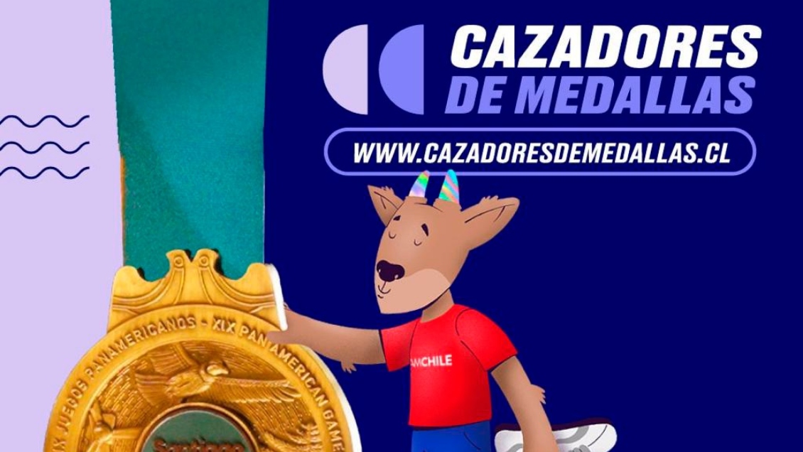 Cazadores de Medallas: El concurso del Team Chile para ganar un viaje a París 2024 Cazadores de Medallas: El concurso del Team Chile para ganar un viaje a París 2024