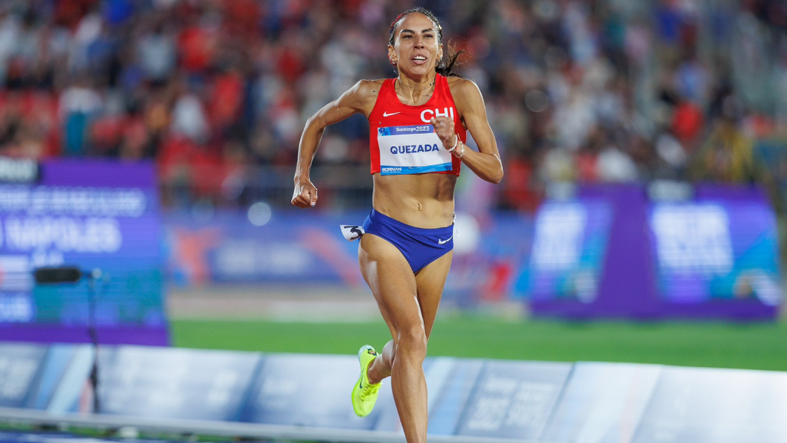 La atleta Josefa Quezada estableció un nuevo récord chileno en 1500 metros La atleta Josefa Quezada estableció un nuevo récord chileno en 1500 metros