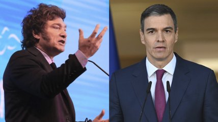  Javier Milei tildó a Pedro Sánchez de 