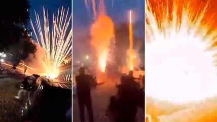   México: Camioneta con pirotecnia explotó en pleno cierre de campaña 