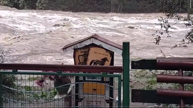 Senapred emitió alertas por crecida de ríos en Maule y Biobío
