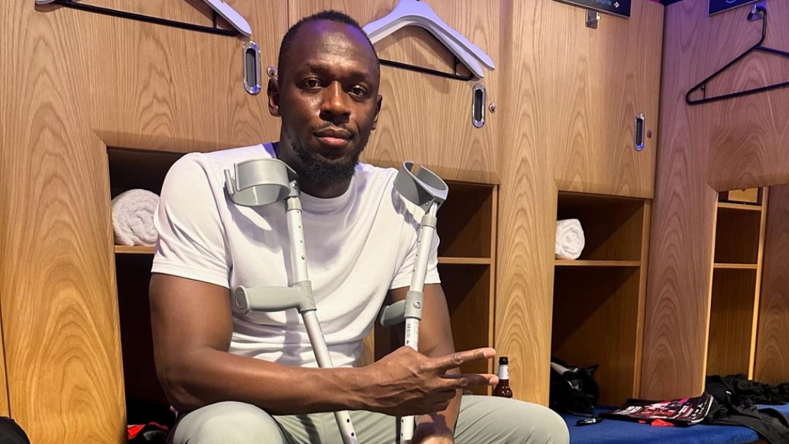 Usain Bolt se cortó el tendón de Aquiles mientras jugaba un partido benéfico Usain Bolt se cortó el tendón de Aquiles mientras jugaba un partido benéfico