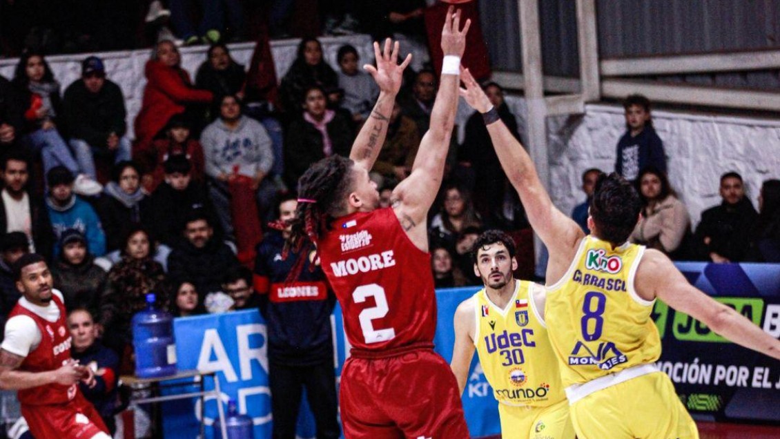 LNB: Los Leones igualó serie con U. de Conce y Español tomó ventaja sobre ABA Ancud LNB: Los Leones igualó serie con U. de Conce y Español tomó ventaja sobre ABA Ancud