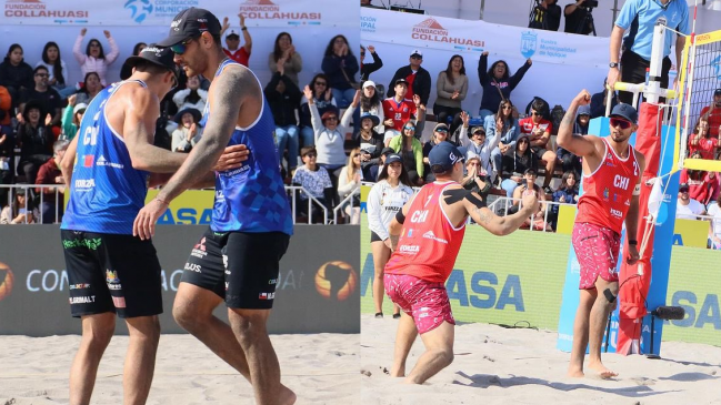   Chile venció a Paraguay y pasó a la final del Preolímpico de vóleibol playa 