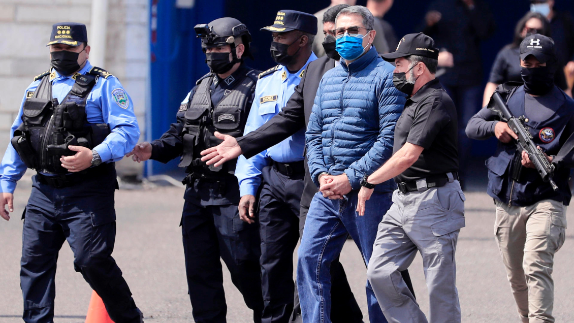 Expresidente hondureño fue condenado a 45 años de cárcel en Nueva York