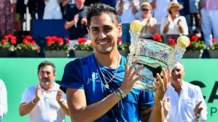   Alejandro Tabilo alzó el trofeo como flamante campeón del ATP de Mallorca 