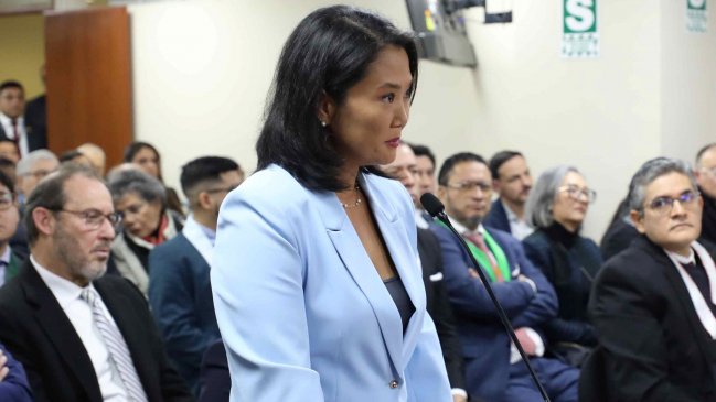 Comenzó juicio contra Keiko Fujimori por lavado de activos