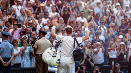   Andy Murray se despidió del dobles en Wimbledon con un sentido homenaje 