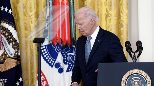 Biden admite que tuvo 