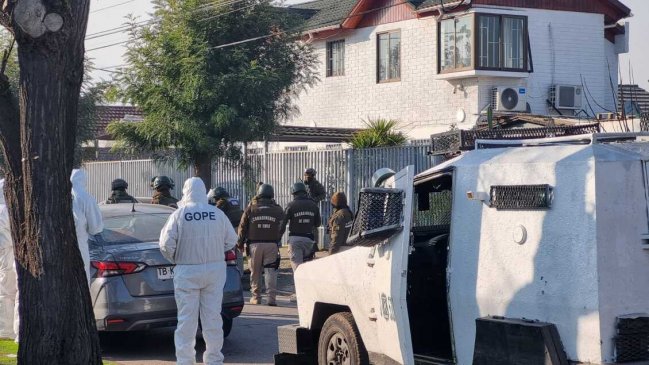 Carabineros realizó allanamientos simultáneos en Villa Francia: Hubo 14 detenidos