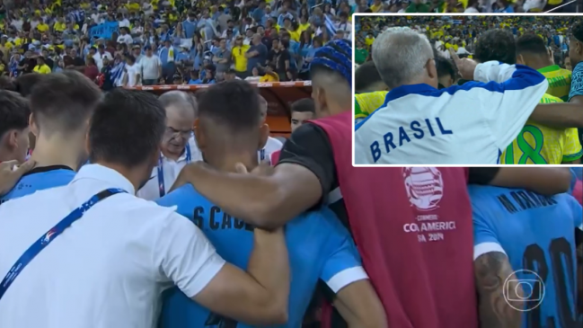   [VIDEO] La llamativa diferencia entre Bielsa y Dorival Jr. en charla previa a los penales 