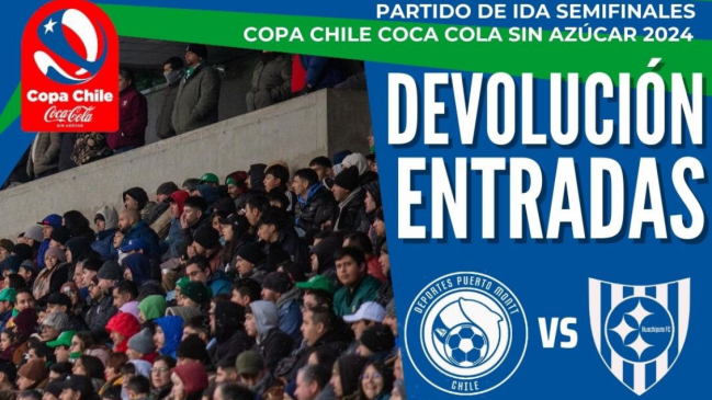   D. Puerto Montt inició la devolución de entradas por el duelo suspendido con Huachipato 