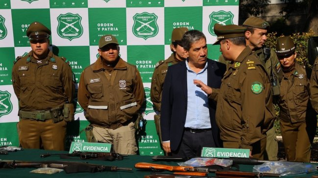 Delegado metropolitano valoró los allanamientos realizados en cinco comunas de la capital