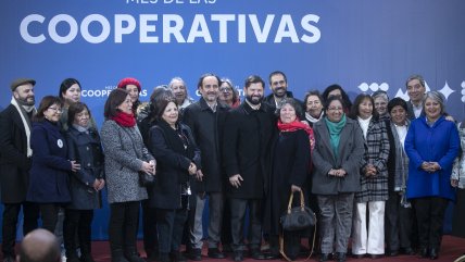   Presidente Boric encabezó conmemoración del mes de las cooperativas 