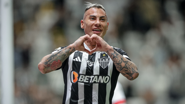   [VIDEO] Eduardo Vargas marcó para Atlético Mineiro ante Sao Paulo en el Brasileirao 