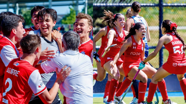 Chile logró doble bronce panamericano y clasificó al Mundial Junior de Hockey Césped