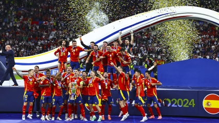   España alzó el trofeo de la Eurocopa en el Estadio Olímpico de Berlín 