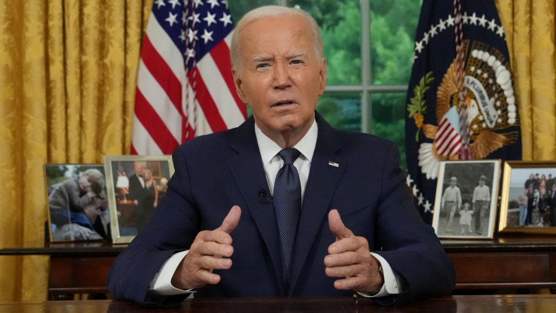 Biden pide que EEUU resuelva sus diferencias 