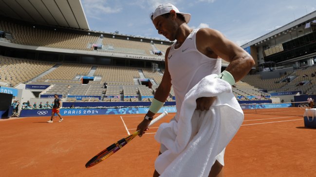  Nadal despertó incertidumbre sobre su participación en el torneo de singles en París  