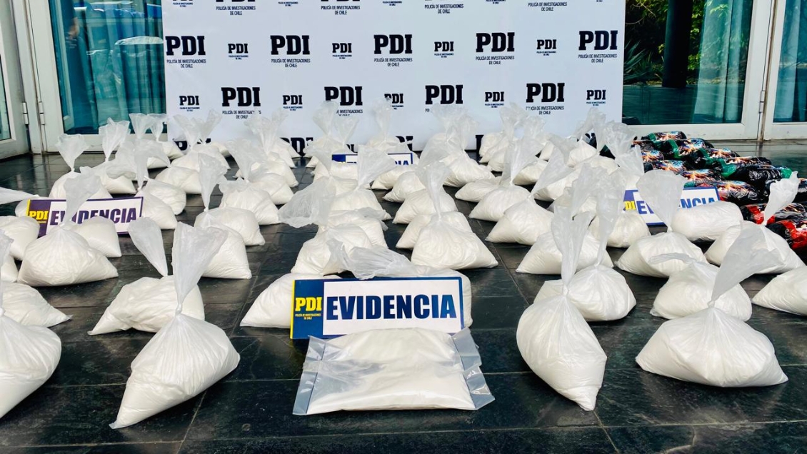 Casi 100 kilos de droga: PDI logró la mayor incautación de ketamina en el país Casi 100 kilos de droga: PDI logró la mayor incautación de ketamina en el país